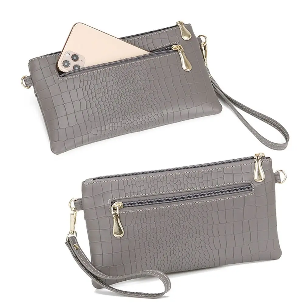 

Модная женская сумка-кошелек из искусственной кожи, длинный кошелек, держатель для карт, сумка через плечо, повседневный стиль, женские клатчи, женские сумочки