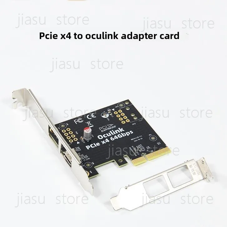 

PCIe x4 to Oculink rear-out adapter card
