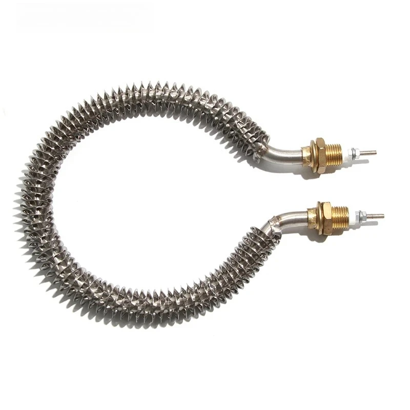 Electric Coil Dry Heater Tube 304SUS Air Fryer Heating Element Heating Wire M16 Thread 220V 1KW