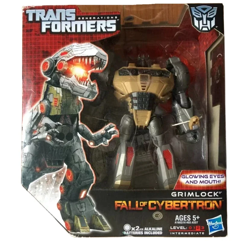 In Stock Takara Tomy Transformers G Series Fall of Cybertron Class V Grimlock Robot Anime Action Model Toys Gift