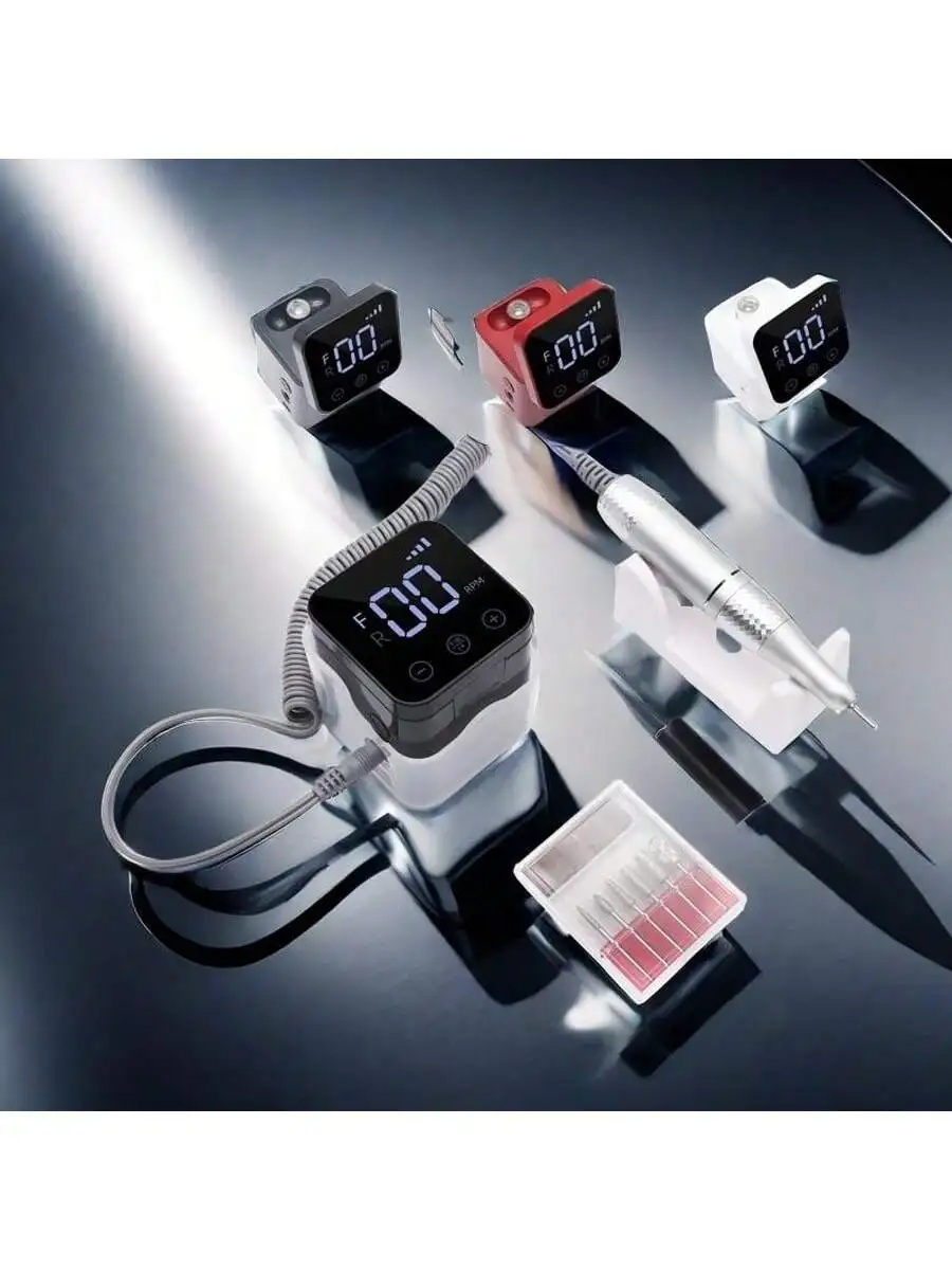 

Electric Nail Drill Pen for Nail Removal, Rechargeable Smart Straight Lamp with Flip Cover (New Model