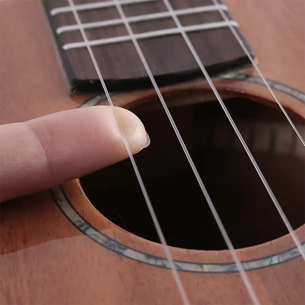 For Soprano And Concert And Tenor Ukulele Guitar Strings Carbon Strings Indoor Transparent Trings Ukulele G-C-E-A Hot