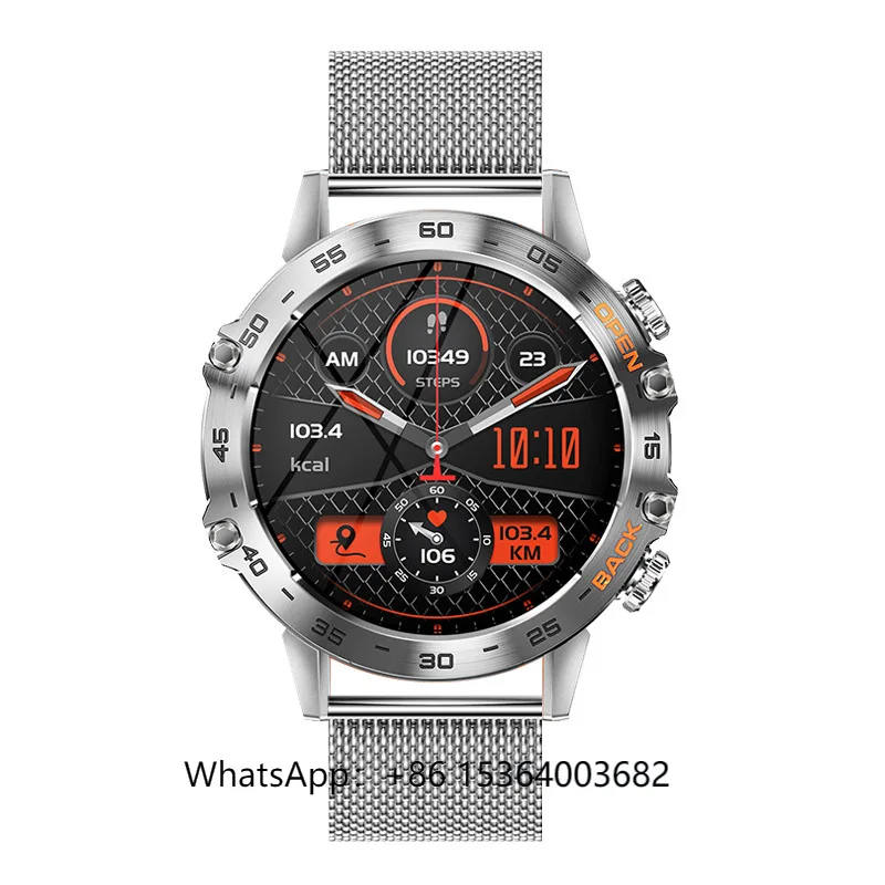 

TJXL-Wholesale K52 Outdoor Smart Watch BT Calling 400mAh Battery Heart Rate Pressure Monitor Competitive Factory Price Smartwatc