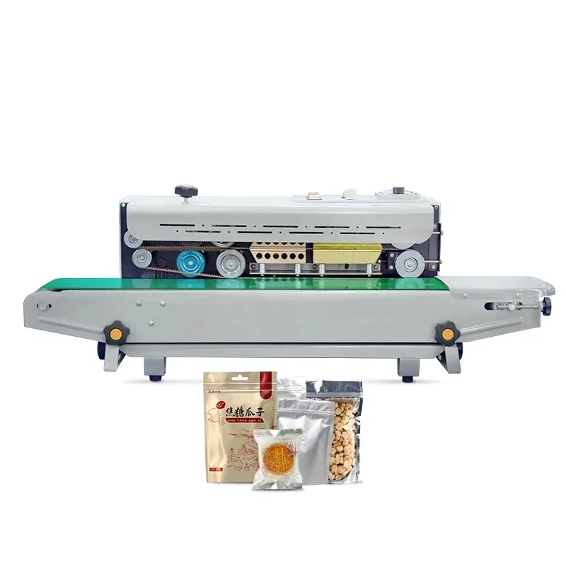 

Economic Sealing Machine F7 Plastic Bag Band Sealing Packing Machine Continuous Band Sealer for Plastic Bags With Conveyor