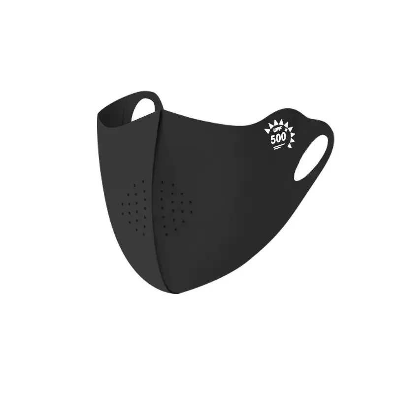 2025 Summer 7A Antibacterial Mask, UV Protection  Breathable Fashion Seamless Mask, Ice Silk  High Breathability