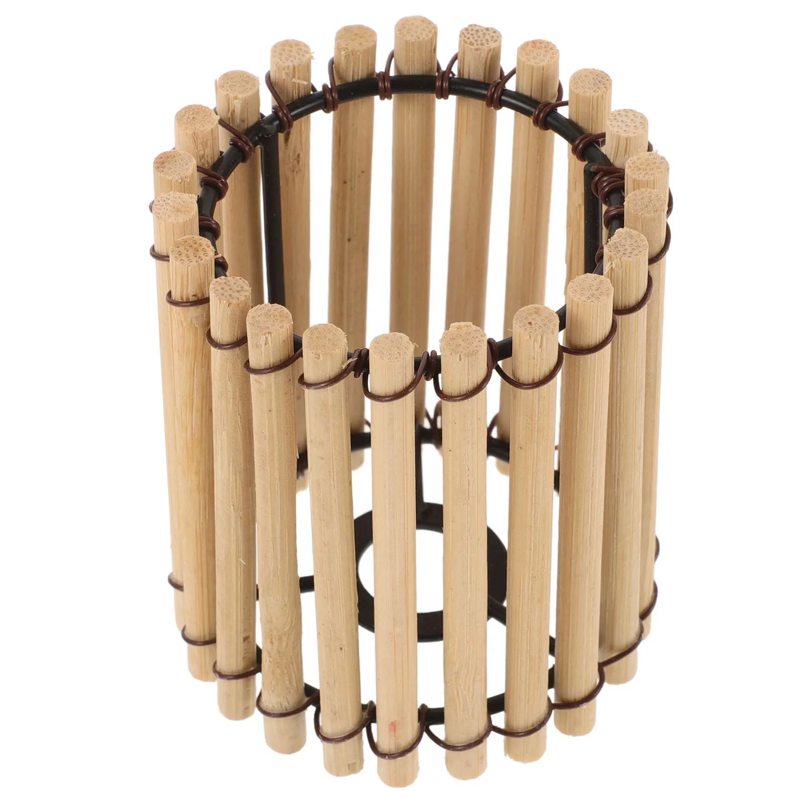 

Bamboo Lampshade Exquisite Craftsmanship Traditional Design Unique Charm Living Room Bedroom Decoration Bamboo Lampshade