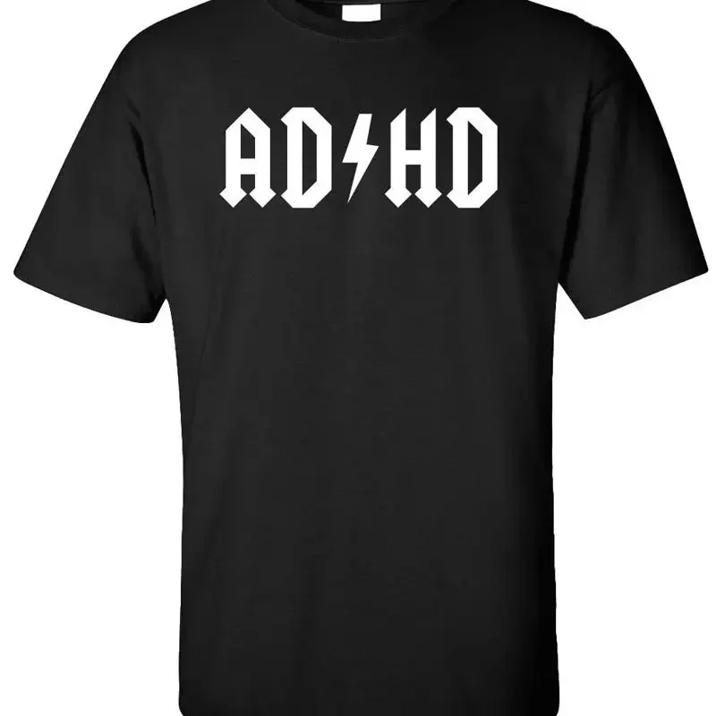 ADHD Adult T-Shirt - Entourage AD/HD Funny Funny Parody Comedy Holiday Gift