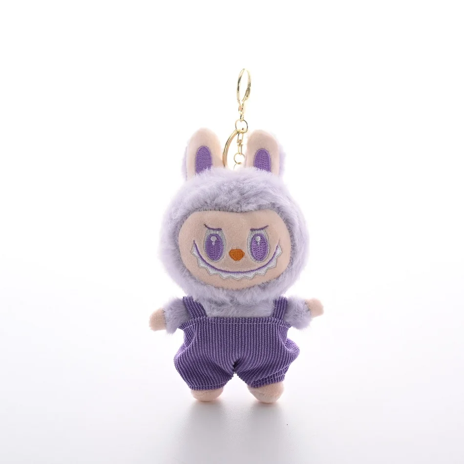 Cute cross dressing ragdoll plush toy keychain pendant, fashionable and trendy backpack pendant, doll doll