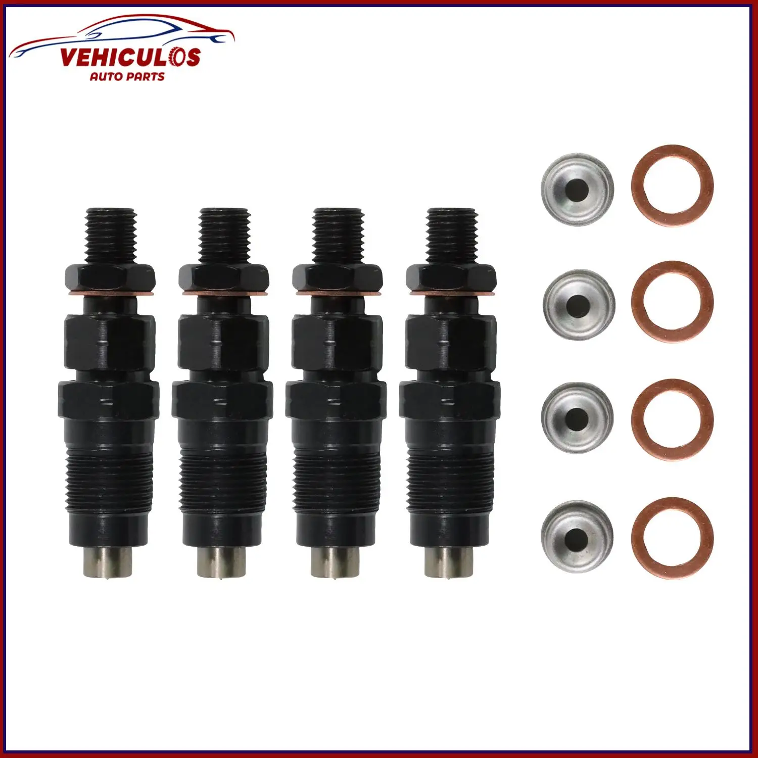 

1Set Engine Fuel Injectors 20MM 16600-43G23 1660043G23 For Nissan NAVARA TD27 D21 2.7L High Quality Car Part