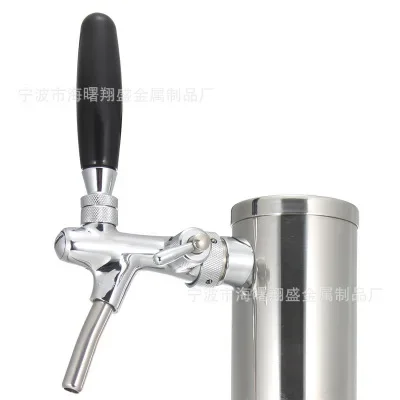 Home brew One tap beer tower  with control foam tap homebrewing stainless steel beer tower come with hose pipe bar accessories