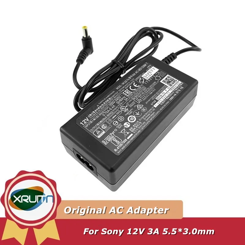 

Original 12V 3A 36W AC Adapter Charger for Sony EVI-D70 EVI-D70P EVI-D100 EVI-D100P Conferencing Web Camera Power Supply
