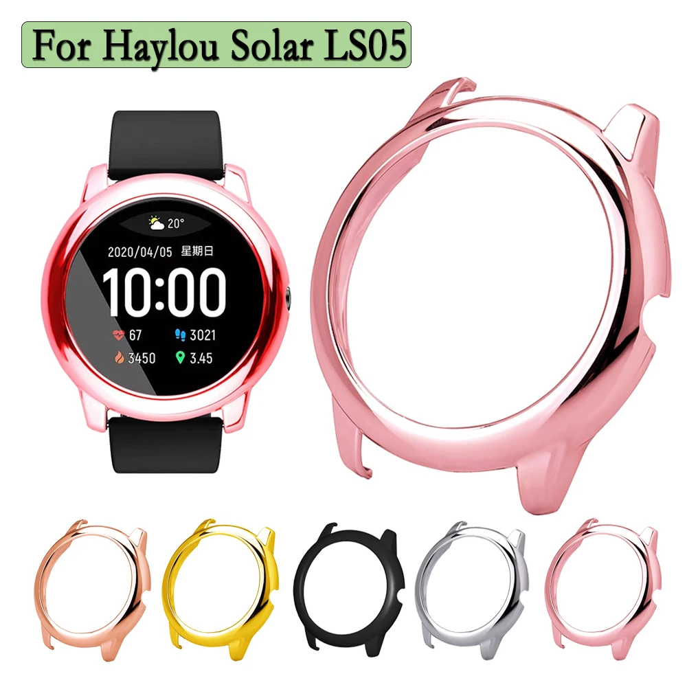 

PC Protection Case For Haylou Solar LS05 Smart Watch Hollow Protector Frame Durable PC Watch Cover Accessories