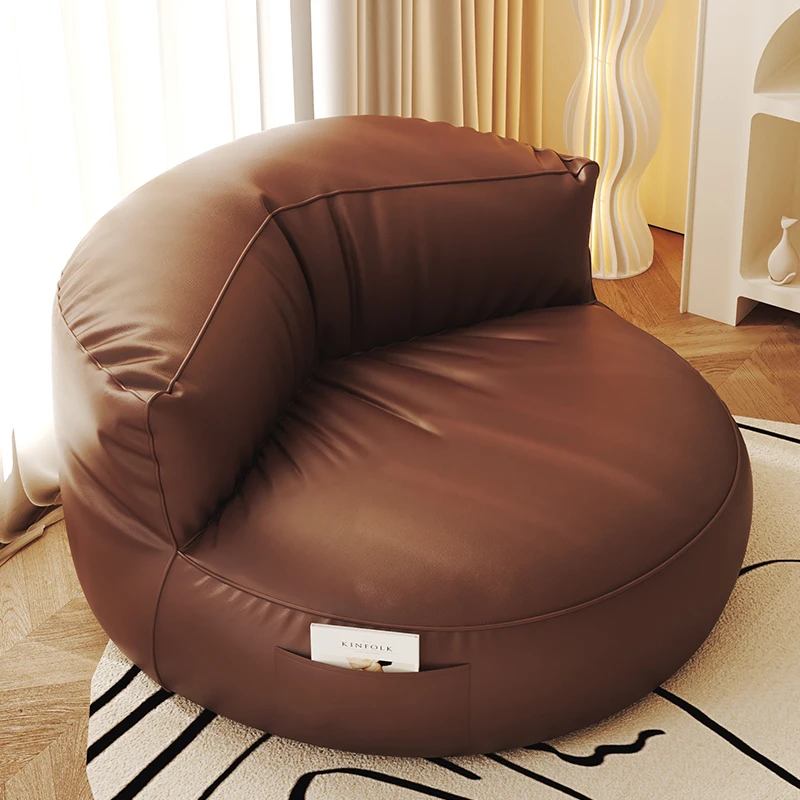 Soft Simple Bean Bag Sofa Nordic Water Proof Living Room Bean Bag Sofa Lazy Bedroom Single Oturma Odası Kanepeleri Furniture