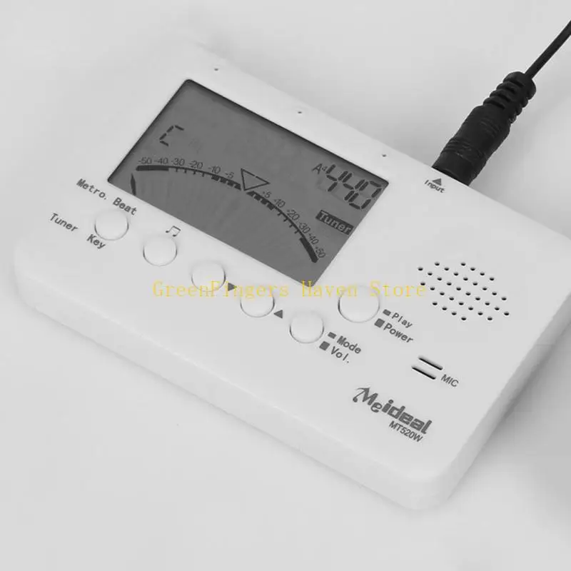 F68D High Accuracy 3 in 1 Wind Instrument Tuner Large LCD Display Wind Instrument