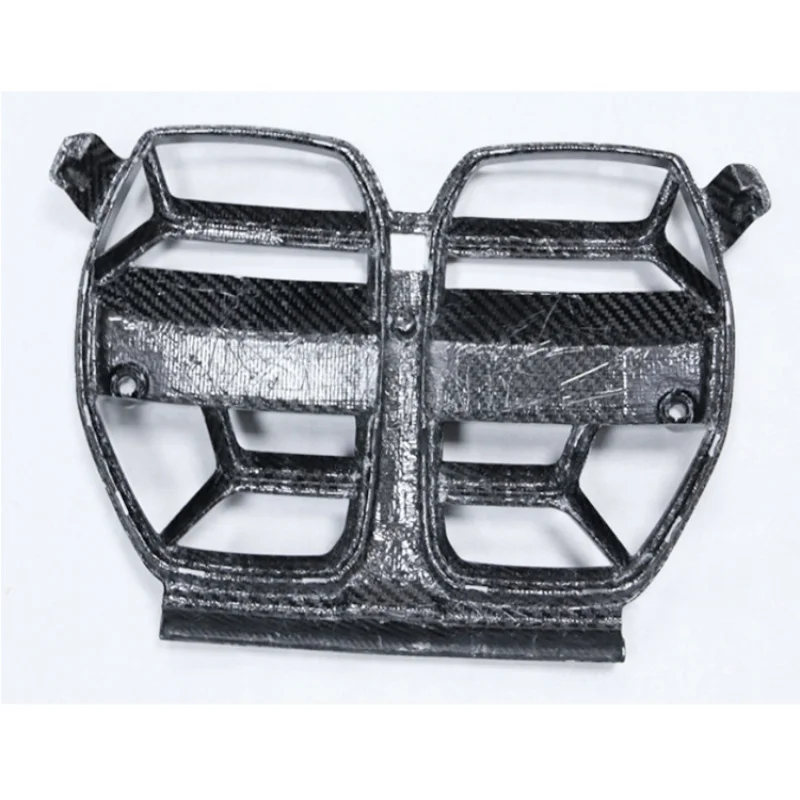 

High Quality Custom Black Dry Carbon Fiber CLS Mesh Front Bumper Grille Universal Sport Car Modification Spare Parts