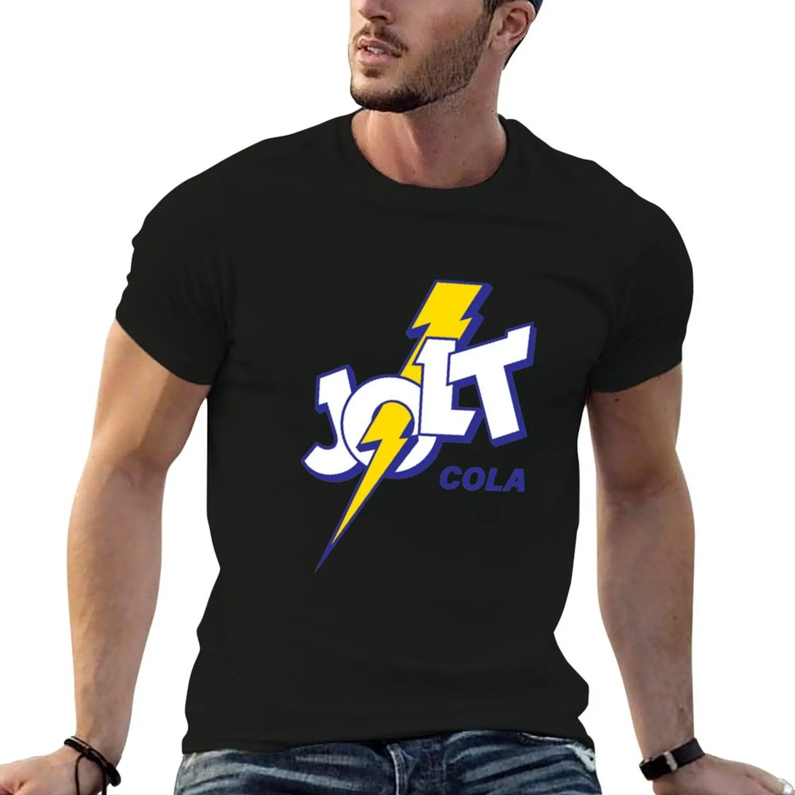 

Jolt Cola T-Shirt man t shirts high quality luxury brand t shirt men 100% cotton luxury brand T-Shirt