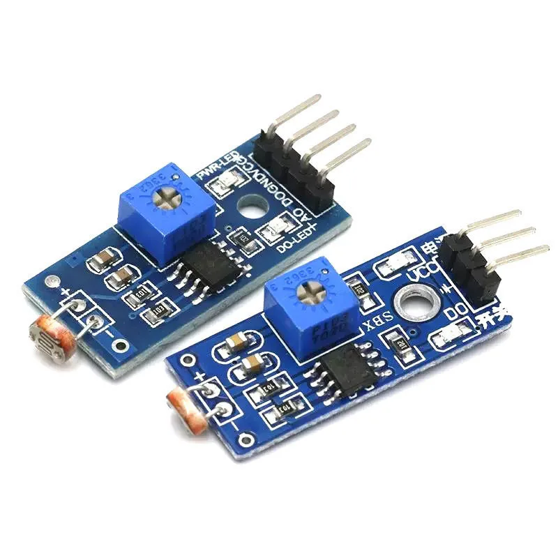 

5~500Pcs 3-Pin/4-Pin Photosensitive Sensor Module Light Detection Photosensitive Resistor Module