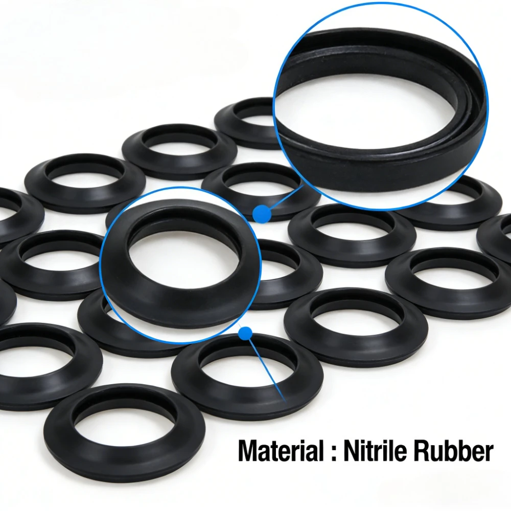 

2/4/8pc Motorcycle Front Shock Fork Damper Oil Seal & Dust Cover For Yamaha JOG 50 MACH G CS 50 YN NEO'S 4 NEOS 50 2013-2015 14