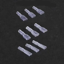 50PCS 2.8/4.8/6.3MM Sleeve Soft Sheath Terminal Sheath Suitable Rubber Sleeve Silicone for 2.8/4.8/6.3MM Plug Spring