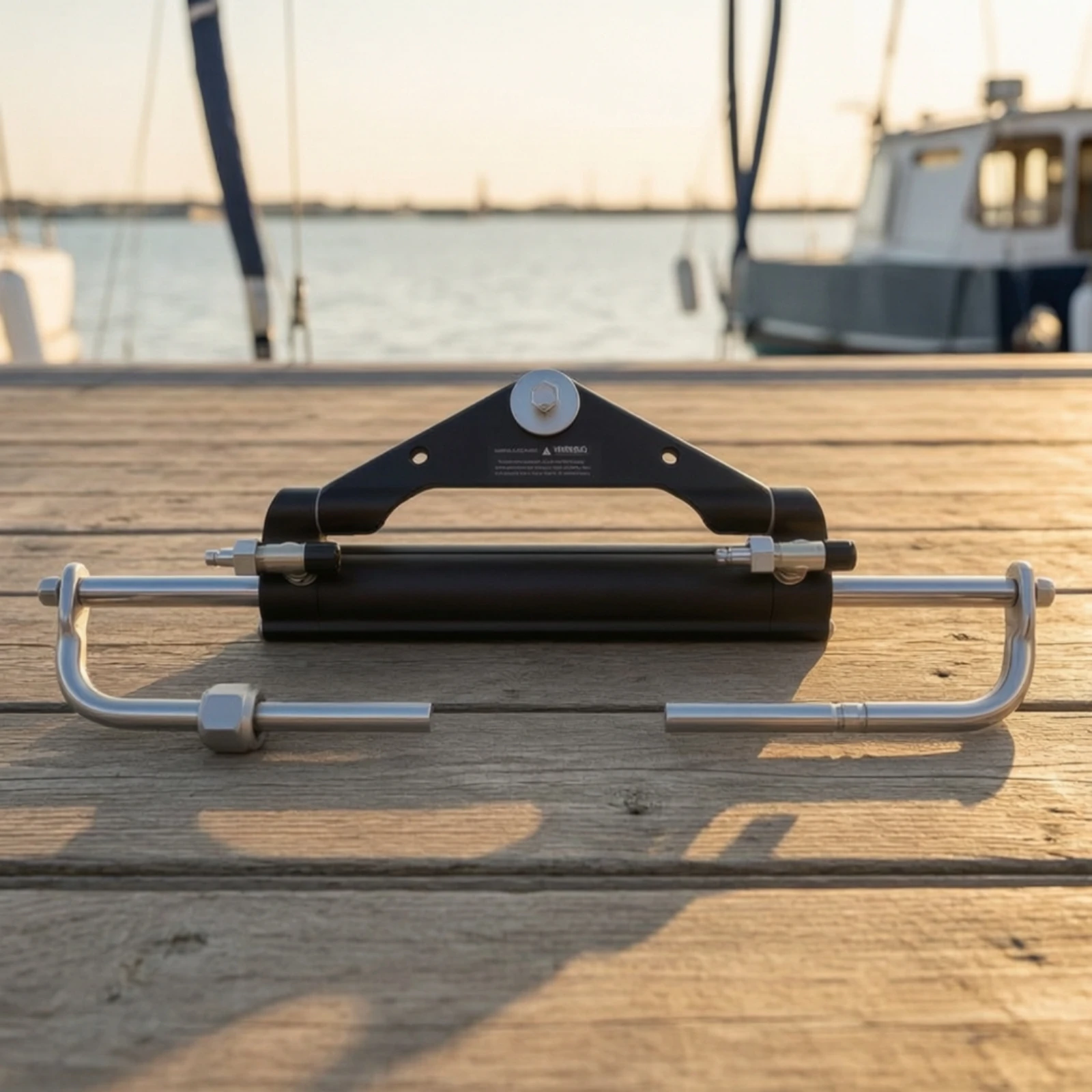 Outboard Hydraulic Steering Kit Corrosion-Resistant Hydraulic Outboard Steering Kit Helm Pump User-Friendly Fast-Fit view 5