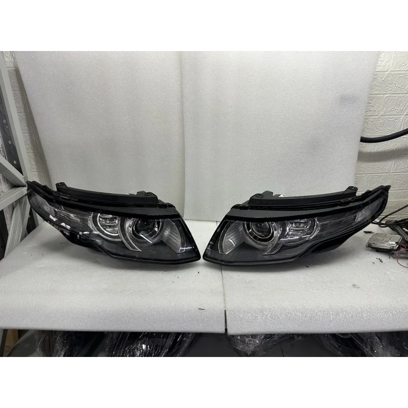 LED Headlight Assembly for Land Rover Evoque 2012-2015 | Full Set Left Right | 10-Pin 12-Pin 16-Pin Compatible | Adaptive Lighti