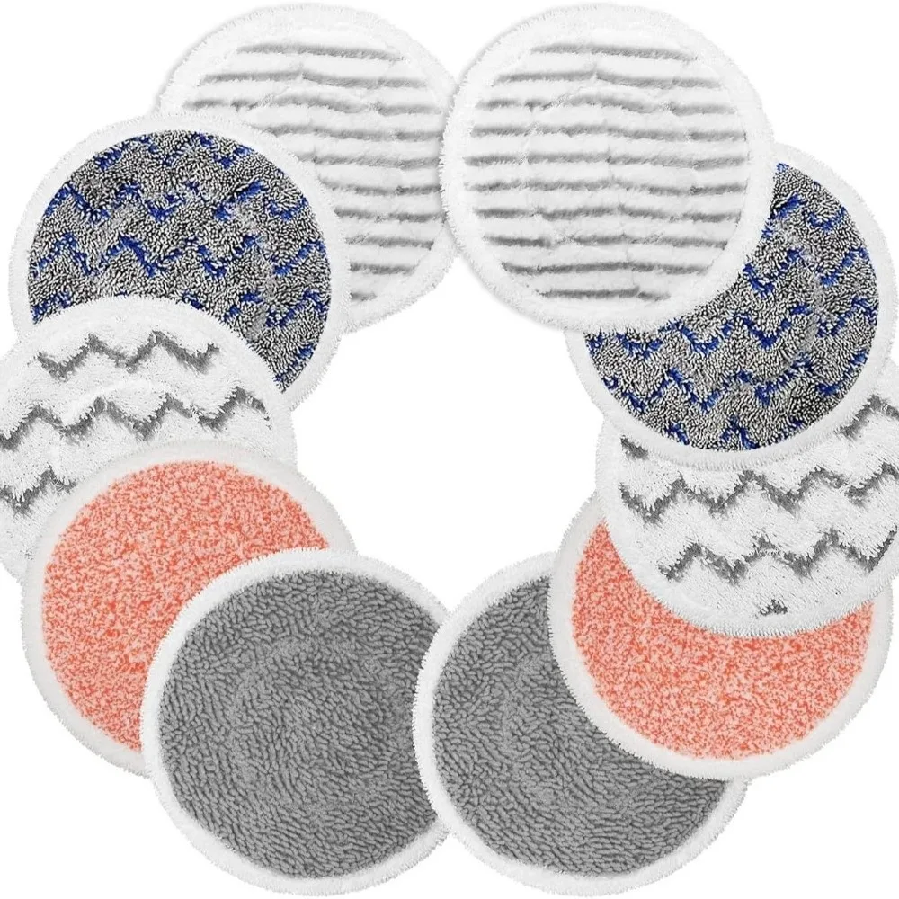 Replacement Steam Mop Pads Reusable Highly absorbent Cleaning Pads Microfiber for Shark S7001 S8201 S7000 S8001 Series