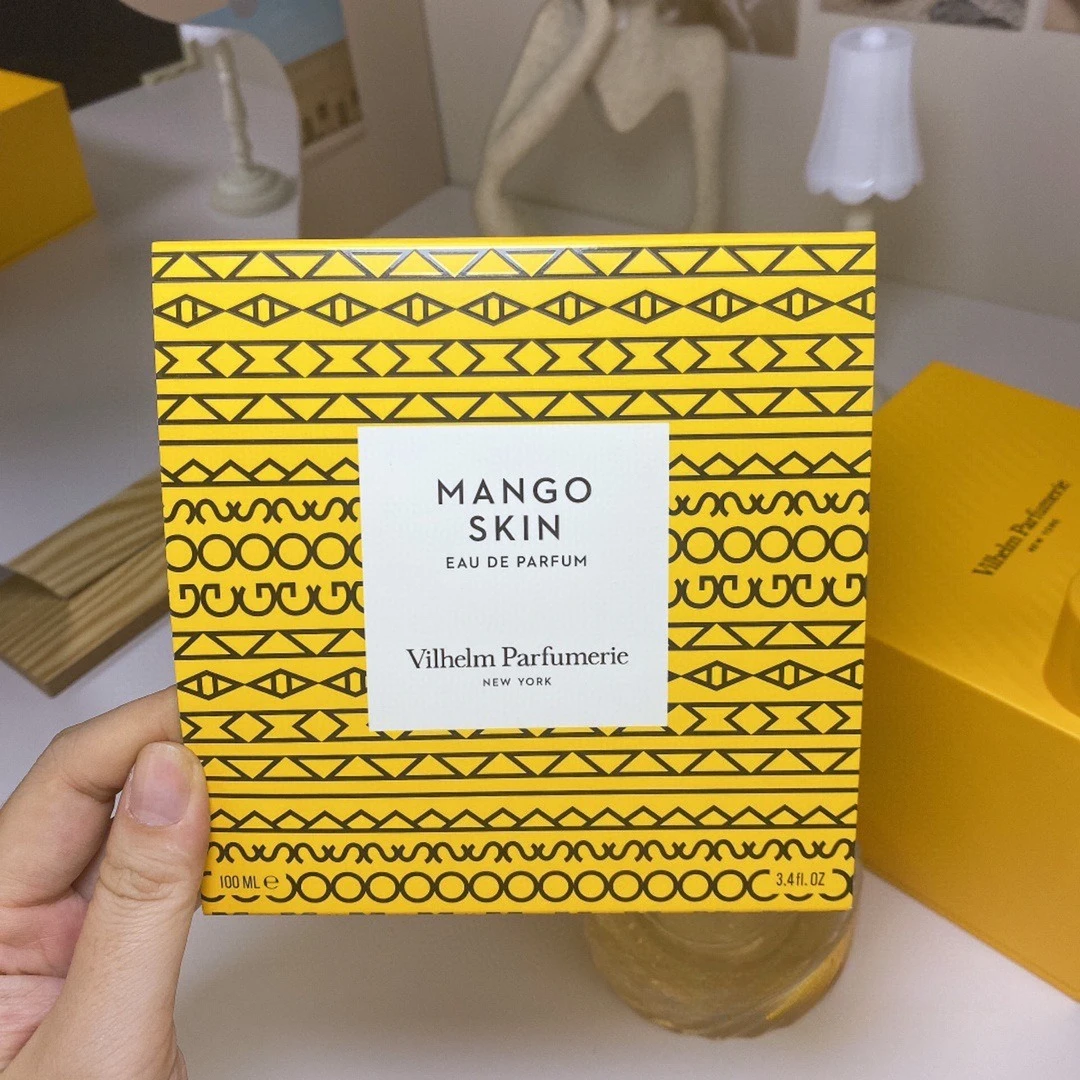 عطر كلاسيكي للرجال Eau De Parfum بخاخ عطر هندسي من الزجاج المزخرف بالفواكه الاستوائية ونابض بالحياة وطازج يدوم طويلاً #4