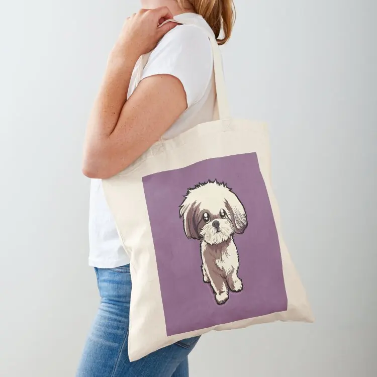 

Alice (Shih Tzu) Tote Bag shopping bag logo tote bag women Portable shopping Women's