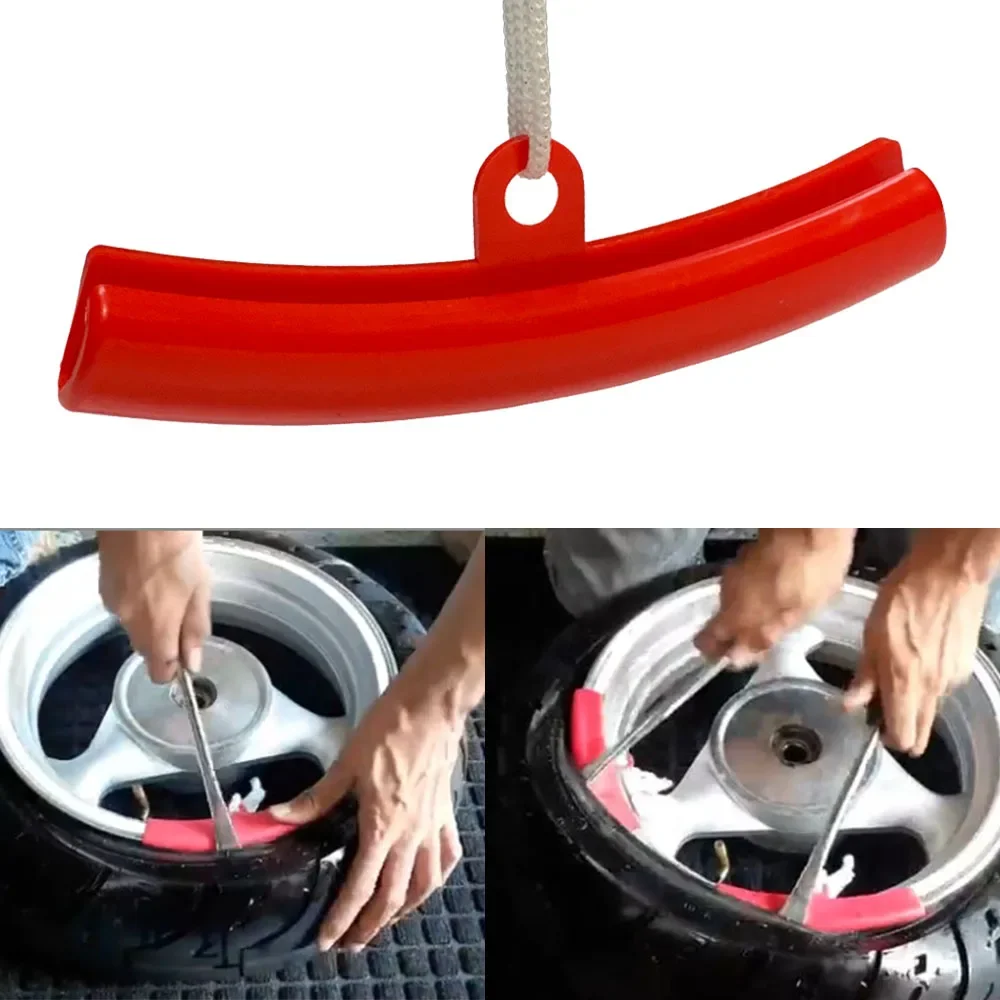 Car Red Wheel Guard Rim Protectors Auto Wheel Rim Protector Tyre Guard Tire Tyre Changer Savers Wholesale Accessories