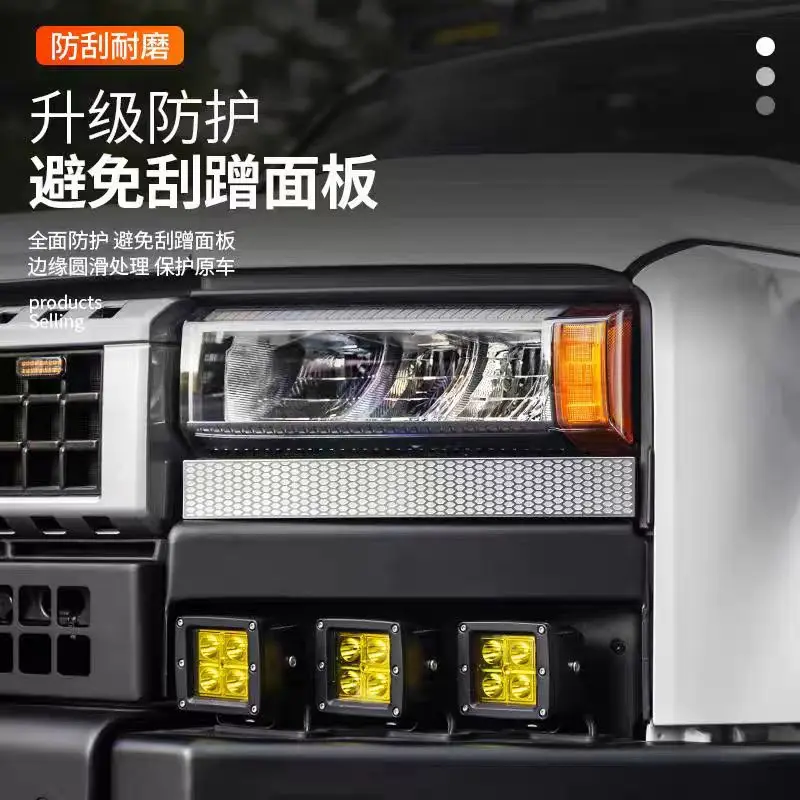 

Для Toyota Prado LC250 2024-2025 автомобильные фары для стайлинга, новый стиль, полностью светодиодные фары в сборе, обновление, аксессуары для линз проектора