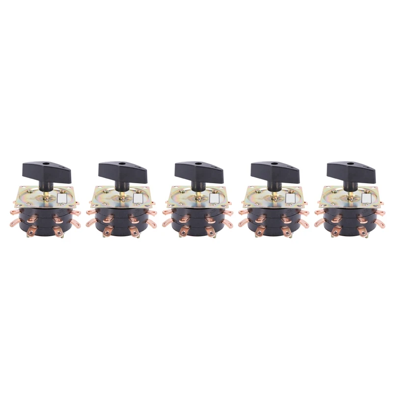

5X Welde Switch KDH-40 / 2-8 Contactor 8 Bit 2 Phase 16 Pin 40A Welding Machine Switch Rotary Switch Copper Needle
