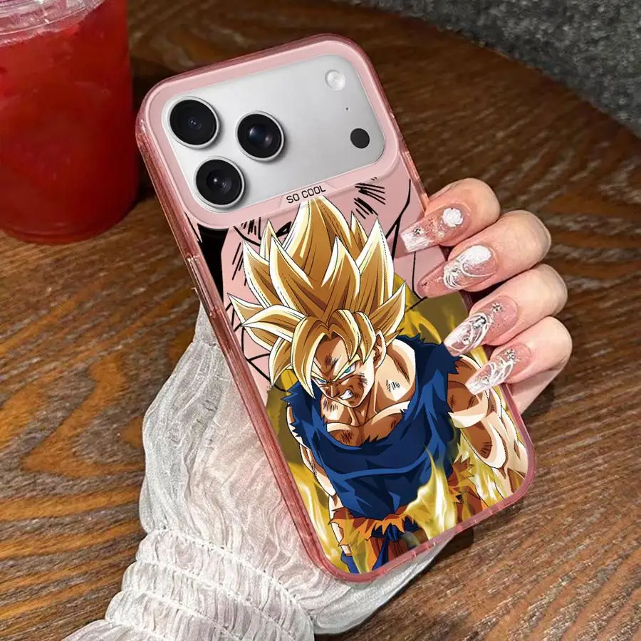 Sick GokuS VegitoS DragonS BallS Phone Case For iPhone 17 17e 16e 16 15 14 13 12 11 mini Pro Max Air Plus Anti Fall Matte Cover view 4