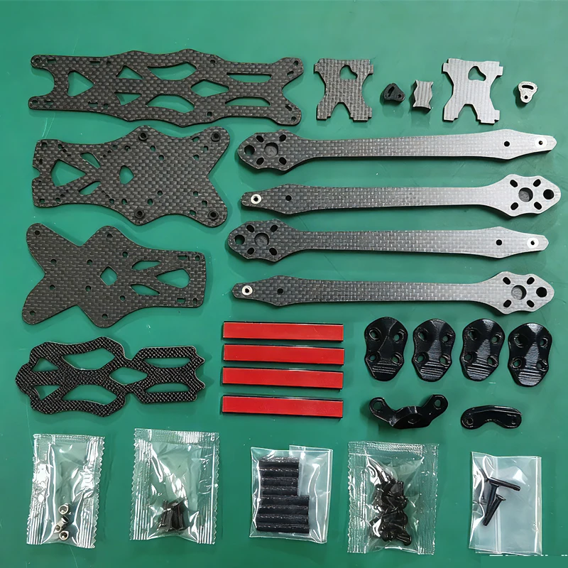 

APEX HD версия 8 дюймов 362 мм/9 дюймов 390 мм рама квадрокоптера из углеродного волокна для FPV гоночного дрона для фристайла DIY аксессуары