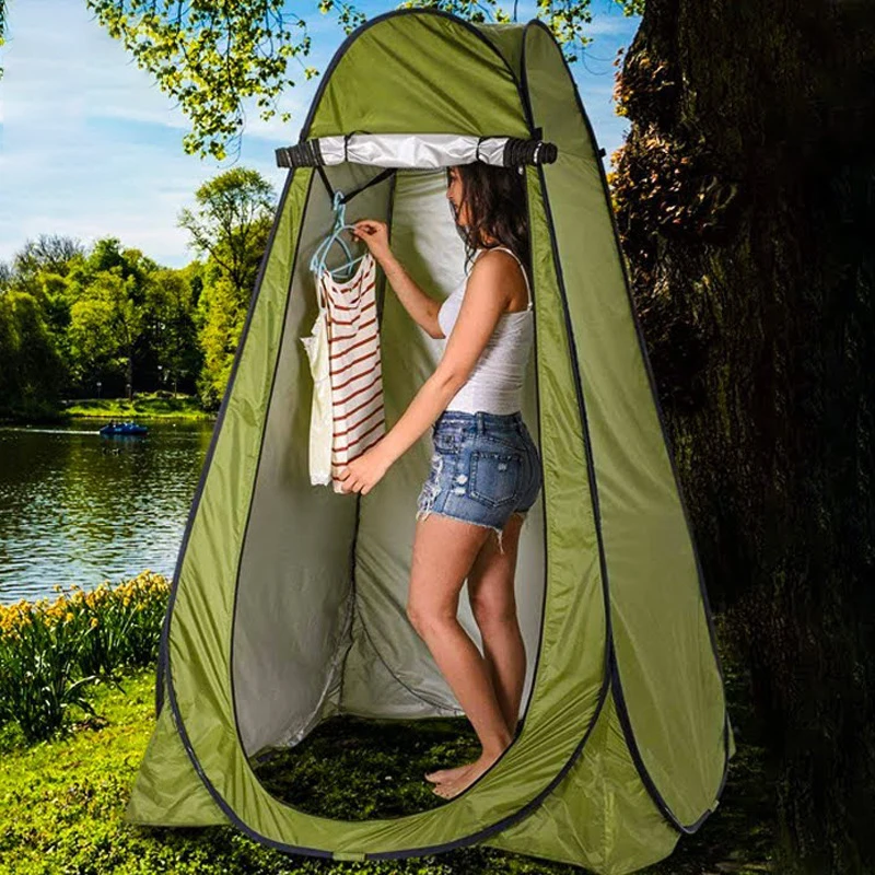 

Portable Outdoor Shower Camping Tent Quick Folding Shelter Beach Privacy Toilet Tent for Outdoor Travel Hiking Camping