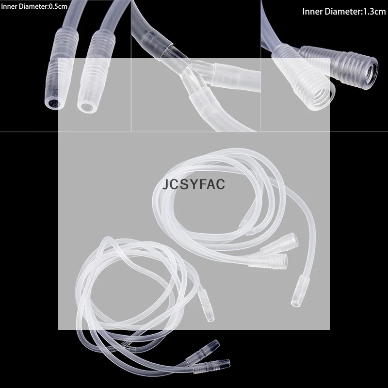 /JCS/Vacuum Massage Enlargement Lifting Breast Enhancer Cup Pipe Tube Connect 3Port