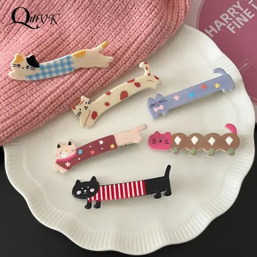 귀여운 별 Y2K 머리핀, 여성 사이드 클립 앞머리, bb 클립 머리핀, 어린이 컬러풀 카드 사이드 클립 머리핀, 10 개, 20 개, 30 개 