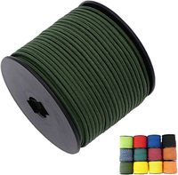 Military 550 Paracord Rope 100M 50M 31M 7 Strand 4mm Parachute Cord Outdoor Camping Survival Gear DIY Bracelet Tent Line