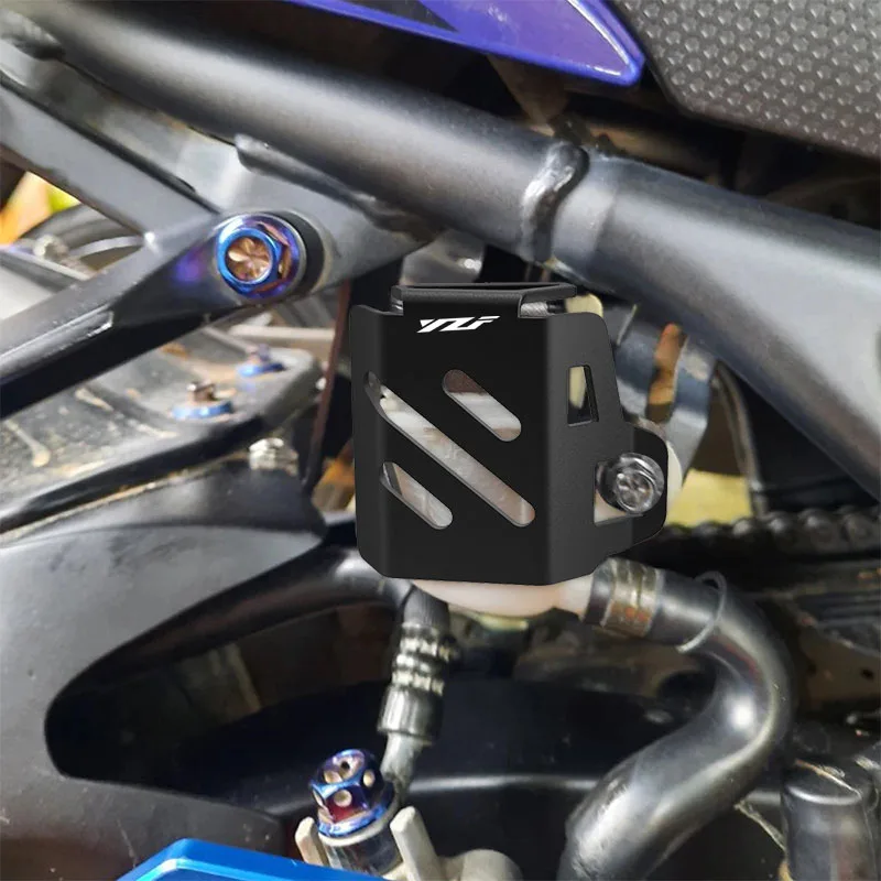 2025 For YAMAHA YZF R9 R15 V3 R25 R125 YZFR9 YZFR15 YZFR25 YZFR125 Motorcycle Rear Brake Fluid Reservoir Cover Protector Guard