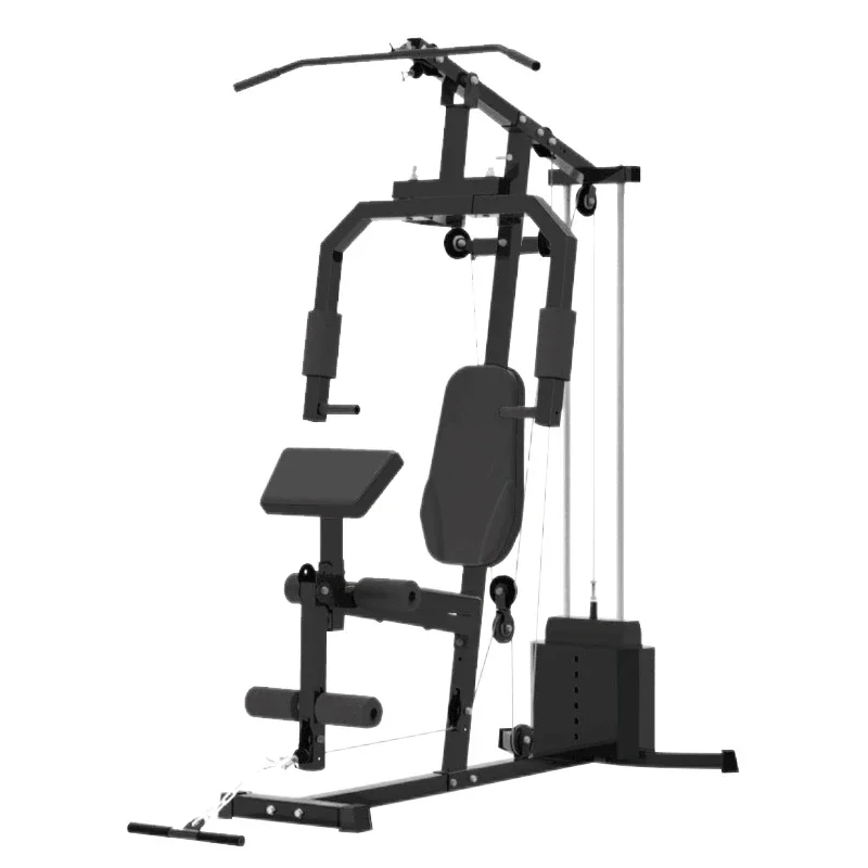 # l Multi functional trainer barbell rack gym commercial squat rack muscle exercise fitness equipment smith machine