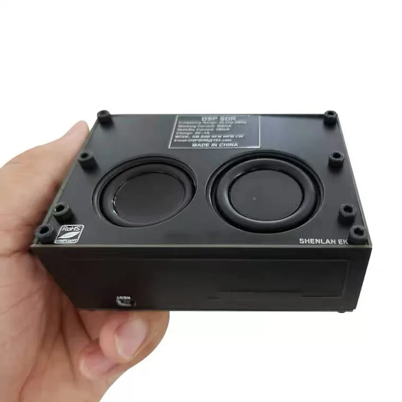

2026 50KHz-2GHz Malahit SDR Receiver Malachite DSP Software Defined Radio 3.5" Display Battery Inside