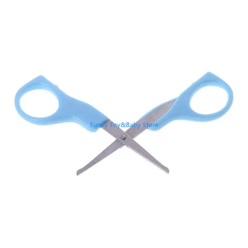 

Ножницы для волос в носу, ножницы с круглым кончиком для волос на лице, ножницы с тупым кончиком для ребенка C90B