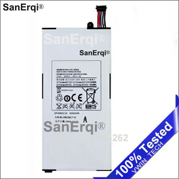 SP4960C3AA 4000mAh battery for Samsung Galaxy Tab P1000 P1010 GT-P1000 Tablet Battery