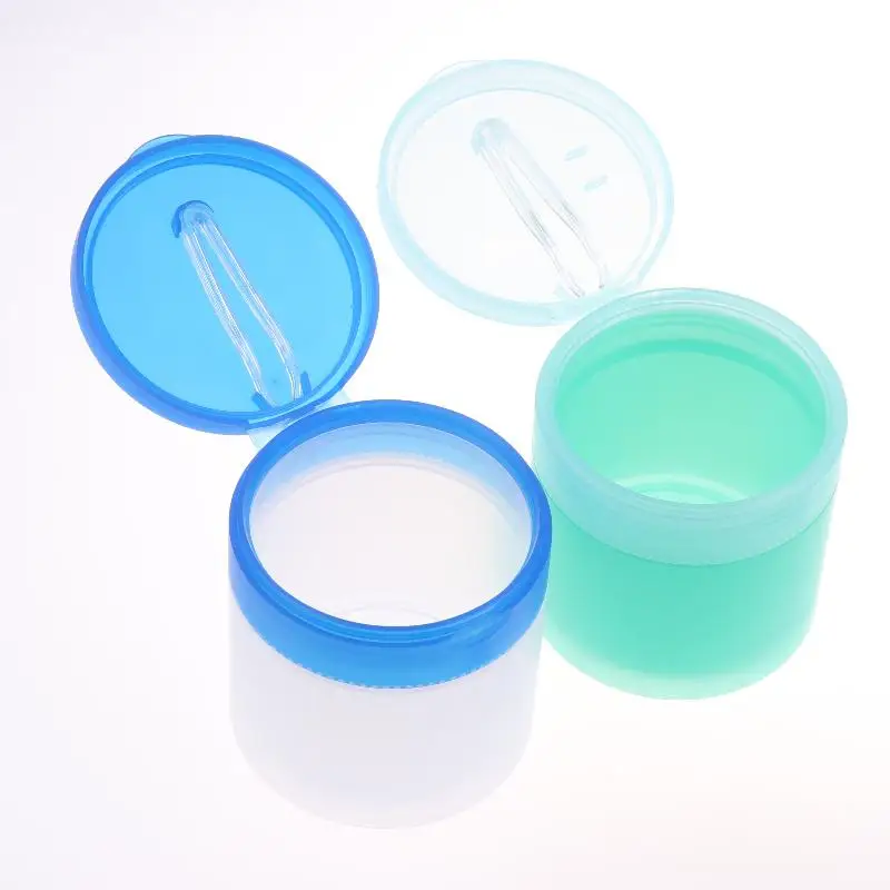 200 جرام مزيل ماكياج فارغ جرة كريم القطن مع الملقط غسول الجسم فرك حاوية مستحضرات التجميل السفر غطاء زجاجة محمولة #3