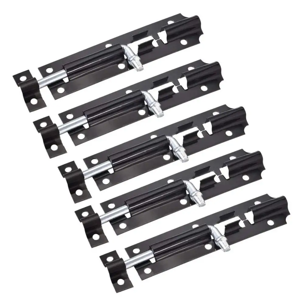 

1pcs 3 inch-6 inch Iron Barrel Bolt Latch Security Door Bolt Insert Bolt Door Latch Sliding Lock Household Hardware Accessories