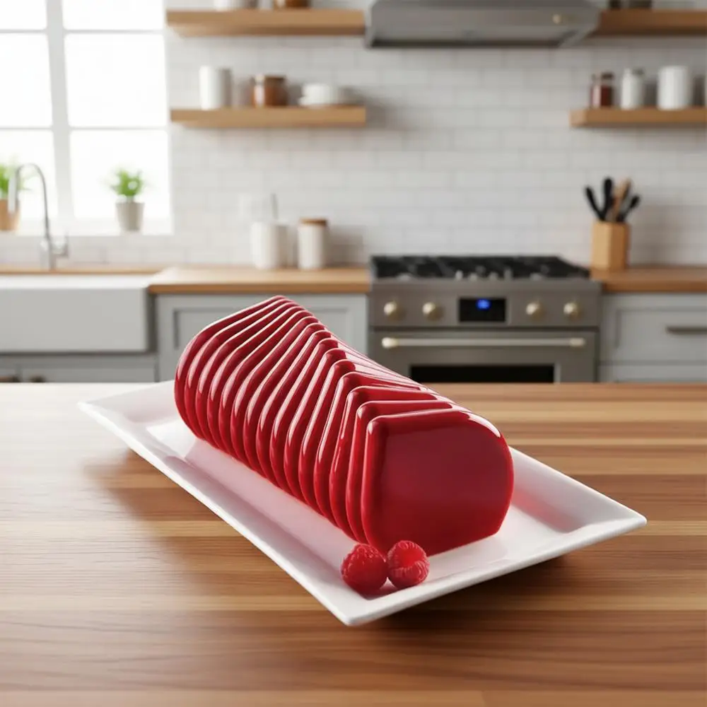 

Silicone Ice Cube Tray, 245x90x90mm, Grey