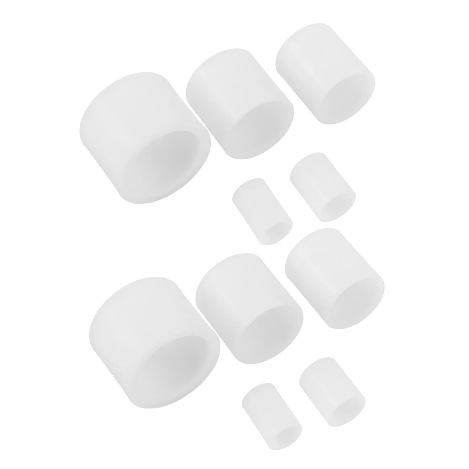 2 Sets Grinding Wheel Reducer Ring Washer Adapters Sanding Reducing Bender Bushing Plastic