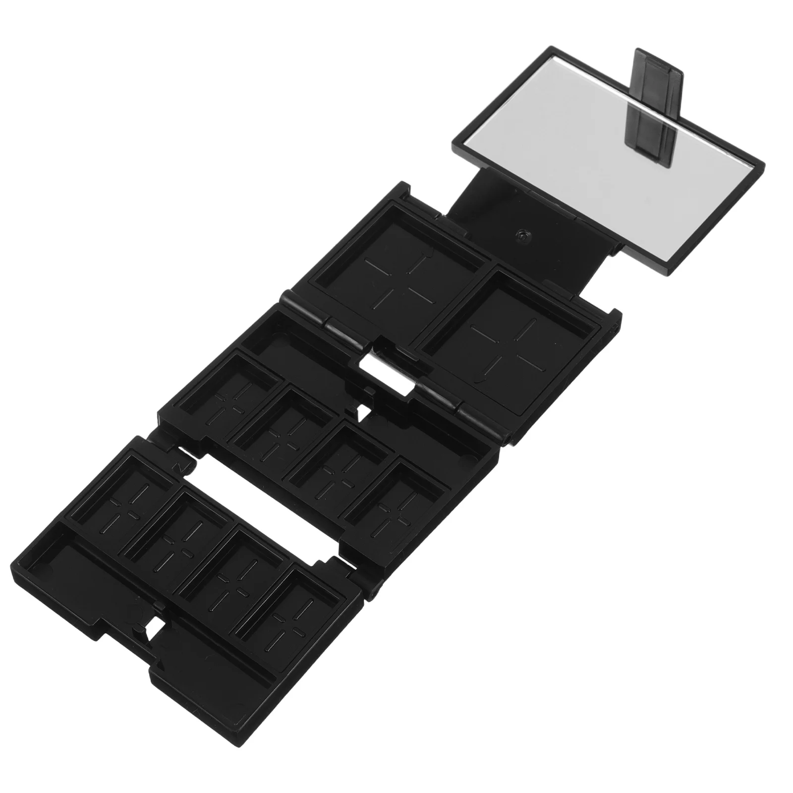 

Foldable Mini Empty Makeup Palette Organizer For Eyeshadow Blush Highlighter Lipstick Powder Travel Case Lightweight