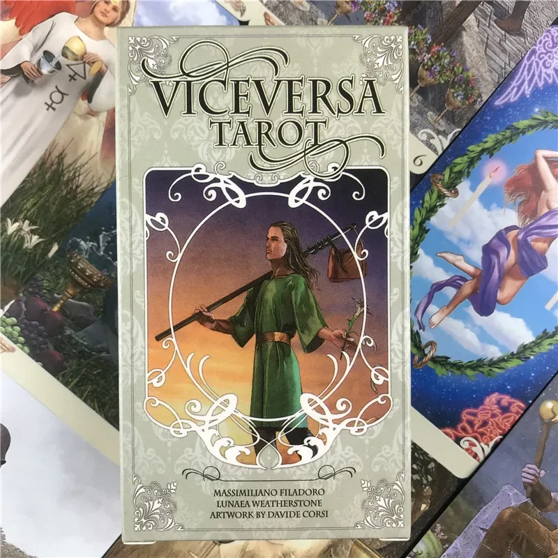 Vice Versa Tarot Kit Tarot Cards Oracle Deck Board Games For Family Gathering Party Playing Cards