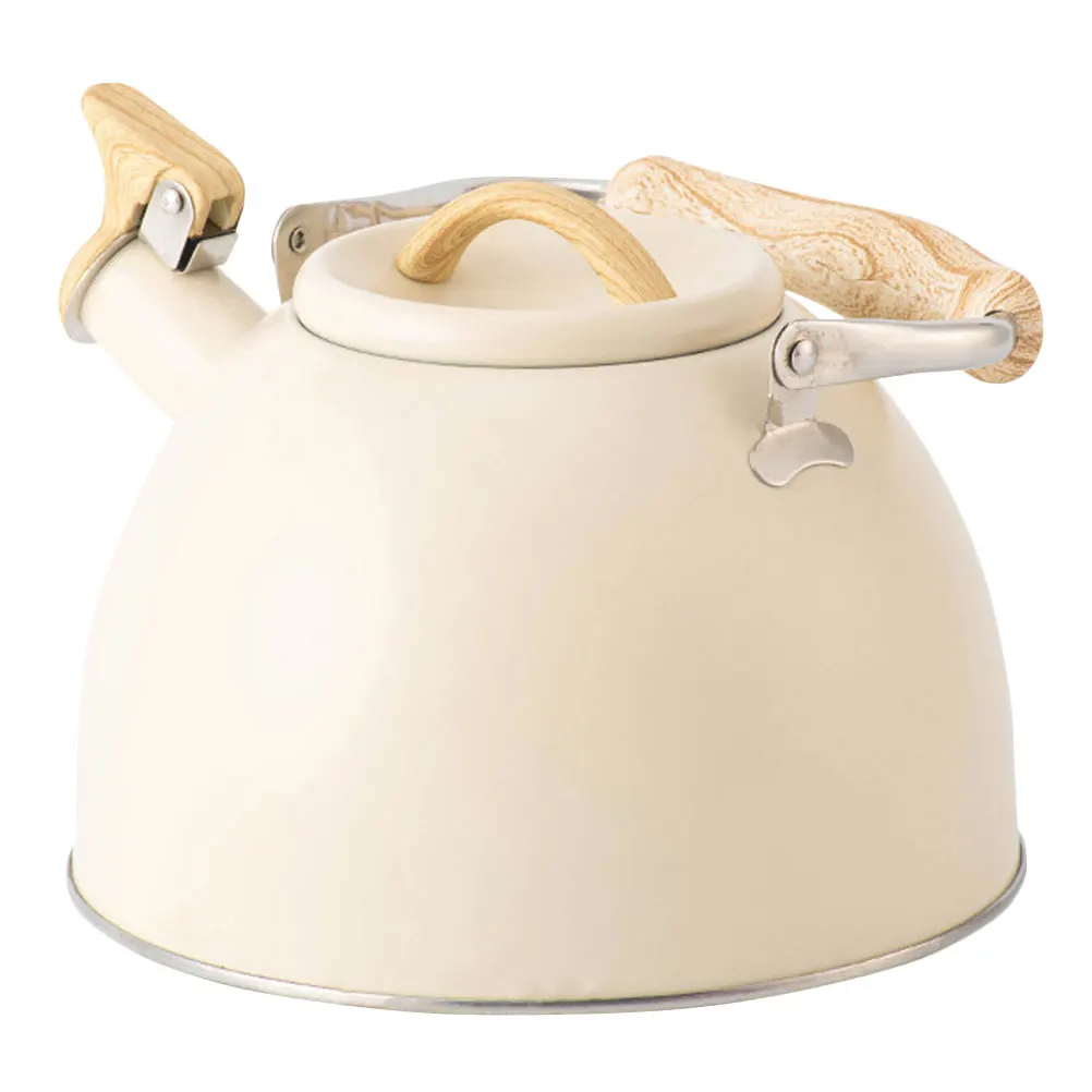 

3L Stainless Steel Whistling Tea Kettle Rustproof For Induction Cooker Gas Stove Kitchen Home Accessories Water Pot