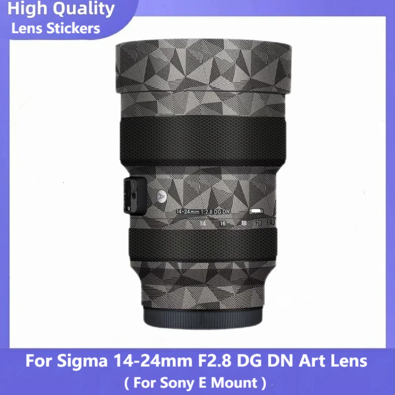 

For Sigma 14-24mm F2.8 DG DN Art Lens ( For Sony E Mount ) Anti-Scratch Camera Lens Sticker Protective Film Body Protector Skin